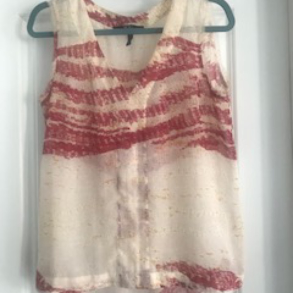 BCBG Sleeveless Blouse